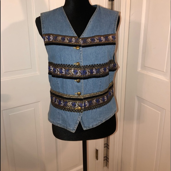 LIZWEAR JEAN VEST - Picture 3 of 6